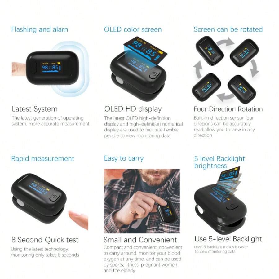 💎خصم ٥٠٪ على جهاز قياس التأكسج النبضي المنزلي بالإصبع 💎خصم ٥٠٪ على جهاز قياس التأكسج النبضي المنزلي بالإصبع 