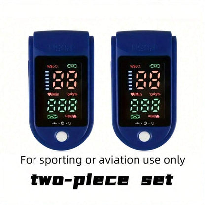 Pulse Oximeter SpO2 & Heart Rate Monitor ( 2-Pack)